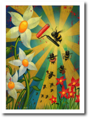 Spring Bees
Jeff Soto, 2004
21” x 15”